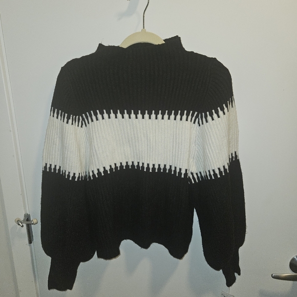 French Connection Sweaters - French Connection black and white sweater